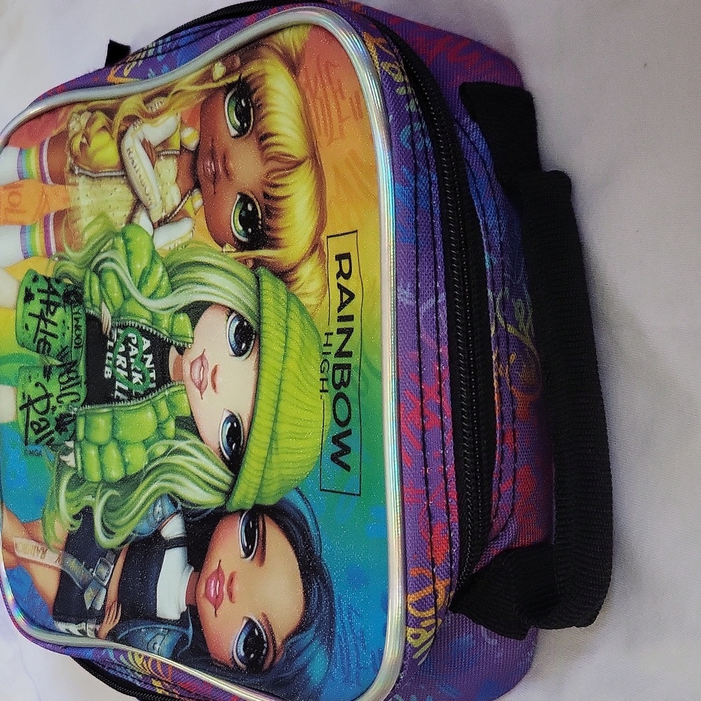 NWOT Rainbow 🌈 High Dolls Insulated Lunchbag - Picture 10 of 10